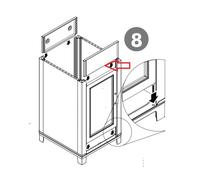 Kit Lavatoio RESINACM.45 x 50 Alzata Frontale
