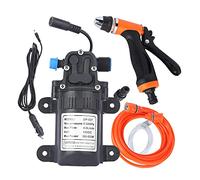 Kit lavatrice auto ad alta pressione con pompa elettrica da 12 V 2 modalità di lavaggio spruzzatore cavo di alimentazione tubi potente flusso d'acqua per giardinaggio