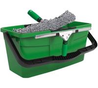 Kit Lavavetri Completo Con Secchio Tergivetro Panno Microfibra Manico