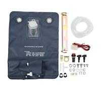 Kit Lavavetri Facile Sostituibile Comodo Pratico Kit Borsa Lavavetri Strumenti di Pulizia con Pompa per Auto 12V
