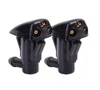 Kit Lavavetri Per Parabrezza Auto Parabrezza Anteriore Tergicristallo Ugello Spruzzatore Kit 3.4 * 1.7 * 3.3 Centimetri 2 Piezas De Tapa De Boquilla De Ventilador De Agua Para Aspersor(2pcs)