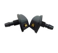 Kit Lavavetri Per Parabrezza Auto Universale Anteriore Parabrezza Tergicristallo Ugello Spruzzatore Kit Sprinkler Acqua Ventola Beccuccio Copertura Rondella Uscita Regolazione 2 Pz/set