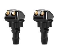 Kit Lavavetri Per Parabrezza Compatibile Con Jeep Parabrezza Anteriore Tergicristallo Rondella Ugello Vite Ugelli Tipo Dado 2 Pezzi Ventola Beccuccio Copertura Ugello Uscita Acqua