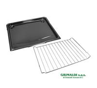 KIT LECCARDA SMALTATA E GRIGLIA PER FORNO SMEG 480370493 844090739