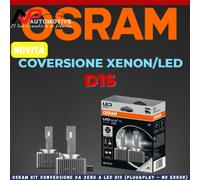 Coppia lampade lampadine D1S LED Osram HL EASY XEN 12V e 24V
