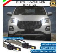 KIT LED H1 PER DR 5.0 50 ABBAGLIANTI 6400 LUMEN 6000K BIANCO CANBUS