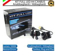 KIT LED H4 6000K BIANCO CANBUS XENON 18000 LUMEN PER TRIUMPH TIGER 800 XC
