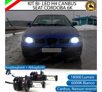 KIT LED H4 6000K FORD GALAXY MK1 PRE-RESTYLING 18000 LUMEN CANBUS XENO XENON