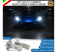 KIT LED H7 PER LOTUS ELISE MK2 ANABBAGLIANTI 6000 LUMEN 6000K ALL IN ONE CANBUS