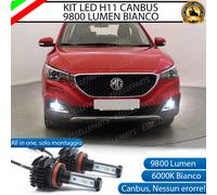 KIT LED H8 MG ZS PRE-RESTYLING 6000K CANBUS 9800 LM LUMEN FENDINEBBIA