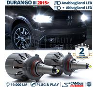 Kit LED HB3 CANbus PER DODGE DURANGO 3 Restyling Anabbaglianti+Abbaglianti 6000K