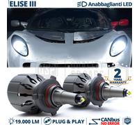 Kit LED HB3 PER Lotus Elise 3 Luci Bianche Anabbaglianti 3+ Abbaglianti CANbus