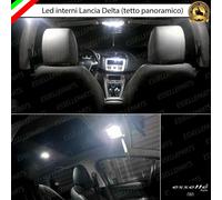 KIT LED INTERNI ABITACOLO LANCIA DELTA TETTO PANORAMICO COMPLETO 6000K CANBUS