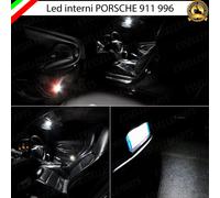 KIT LED INTERNI ABITACOLO PORSCHE 911 996 COMPLETO + LUCI TARGA LED 6000K CANBUS