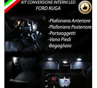 KIT LED INTERNI FORD KUGA ANTERIORE+POSTERIORE+LUCI CORTESIA+BAGAGLIAIO