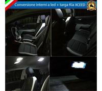 KIT LED INTERNI KIA XCEED A KIT CONVERSIONE COMPLETA + LED TARGA 6000K CANBUS