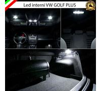 KIT LED INTERNI MEDIUM PACK VW GOLF PLUS LED CANBUS 6000K BIANCO GHIACCIO
