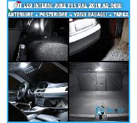 KIT LED INTERNI PER NISSAN JUKE 2 DAL 2019 IN POI COMPLETO + LUCI TARGA CANBUS