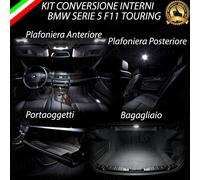 KIT LED INTERNI SPECIFICO BMW SERIE 5 F11 TOURING 6000K CANBUS NO AVARIA LUCI