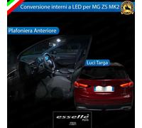 KIT LED INTERNI + TARGA PER MG ZS MK2 PLAFONIERA ANTERIORE + LUCI TARGA 6000K