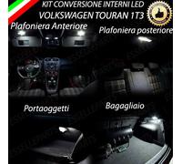 KIT LED INTERNI VOLKSWAGEN TOURAN 1T3 COMPLETO 6000K CANBUS NO ERRORE