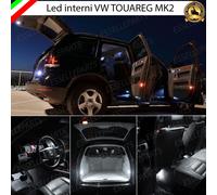 KIT LED INTERNI VW TOUAREG CONVERSIONE COMPLETA 6000K CANBUS NO ERRORE