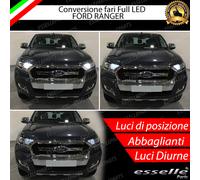 KIT LED LUCI DIURNE DRL H15 + POSIZIONE T10 W5W + ABBAGLIANTI 6000K FORD RANGER
