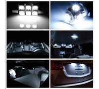 Kit Led Luci Interni Conversione Auto Compatibile con Jeep Renegade Illuminazione Plafoniera Tettuccio Portaoggetti Cruscotto Bagagliaio Targa Alette Parasole 6000K Bianco ghiaccio (Jeep Renegade)