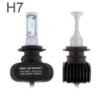 KIT LED LUCI NIGHT & DAY H7 LAMPADE 50W 8000 LUMEN 12 LED SEOUL 9-32V 6500K