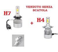 KIT LED MOTO H7 + H4 BI-LED x YAMAHA TMAX T-MAX ABBAGLIANTE + ANABBAGLIANTE