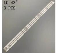kit LED per TV LG 43" 6916L-2744A UHD 1 pannello LC430DGEFJM1 , LC430DGEFJM2