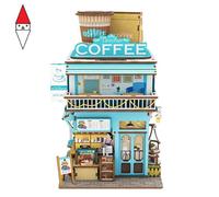 Tonecheer Puzzle 3D Creativo in Legno Adulti, Fai-da-Te Kit di Modellismo da Costruzioni Artigianato Meccanico Ottima Idea Regalo, Domestica con Apertura Automatica del Coperchio(cappa caffetteria)