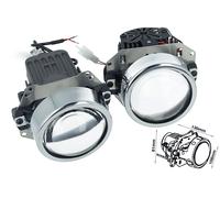 Kit Lenticolare Full Led Proiettore Bi-Led 3 Pollici 35W Universale Retrofit Per