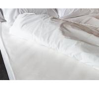 Kit Lenzuola Usa e Getta Singole Linea Igea 90x200+25 cm - Set Monouso Completo 2 Lenzuola e 1 Federa 50x80+15 cm per Letti Alti, Hotel, B&B e Airbnb - Morbide, Traspiranti e Riciclabili - Bianco