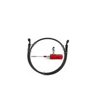 Kit Leva Frizione 1 Kit leva frizione moto CNC pompa frizione idraulica 7/8" 22mm cilindro principale 100~300cc per Suzuki(Red A)