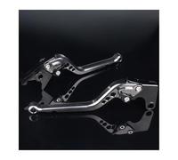 Kit Leva Frizione Per VESPA PX 125 150 200 Star Stella Per LML T5 Leva Freno Frizione Moto Regolabile In Alluminio CNC(Long gray)
