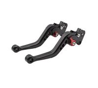 Kit Leva Frizione Per VESPA PX 125 150 200 Star Stella Per LML T5 Leva Freno Frizione Moto Regolabile In Alluminio CNC(Short black)