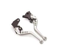 Kit Leva Frizione Per VESPA PX 125 150 200 Star Stella Per LML T5 Leva Freno Frizione Moto Regolabile In Alluminio CNC(Short silver)