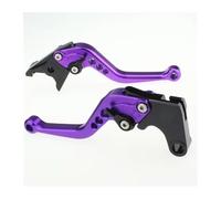 Kit Leva Frizione Per VESPA PX 125 150 200 Star Stella Per LML T5 Leva Freno Frizione Moto Regolabile In Alluminio CNC(Short purple)