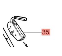 KIT LEVA TRAZIONE FRENO PER RASAERBA EFCO LR 44 48 ORIGINALE