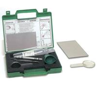 KIT LEVASCHEGGE PER OCCHI PRONTO SOCCORSO ESTRARRE SCHEGGE VALIGETTA GIMA