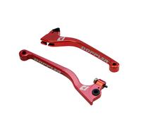 Set Leva Freno Doppler Leva Frizione CNC per Derbi Senda, Gilera RCR, Rosso