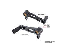 Kit leve cambio/freno posteriore - SLIDE nero Ducati SuperSport S 2017-18 CNC