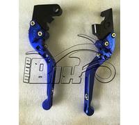 KIT LEVE REGOLABILI SNODABILI ERGAL YAMAHA MT07-MT09- FZ6 FZ1 FAZER /GT/S2 BLUE
