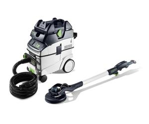 Kit levigatrice a parete e aspirapolvere LHS 2-M 225 EQ/CTL 36
