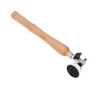 Kit Levigatrice per Ciotola, Testa a Doppio Cuscinetto Utensili per Levigatura per Tornio per Legno Levigatrice per Ciotola Portatile con Tampone per Lucidatura 1 Pollice 2