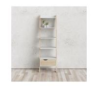 KIT LIBRERIA 4 RIPIANI E UN CASSETTO OSLO CM. 55X48X180H