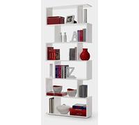 KIT LIBRERIA ATHENA CM.80X25X192H BIANCA FORES HABITAT