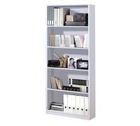 Habitdesign Magnolia B03 Libreria, Bianco, 80 x 28 x 201