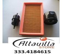 KIT LIGIER FILTRO ARIA GASOLIO OLIO LOMBARDINI 502 LIGIER 162 AMBRA